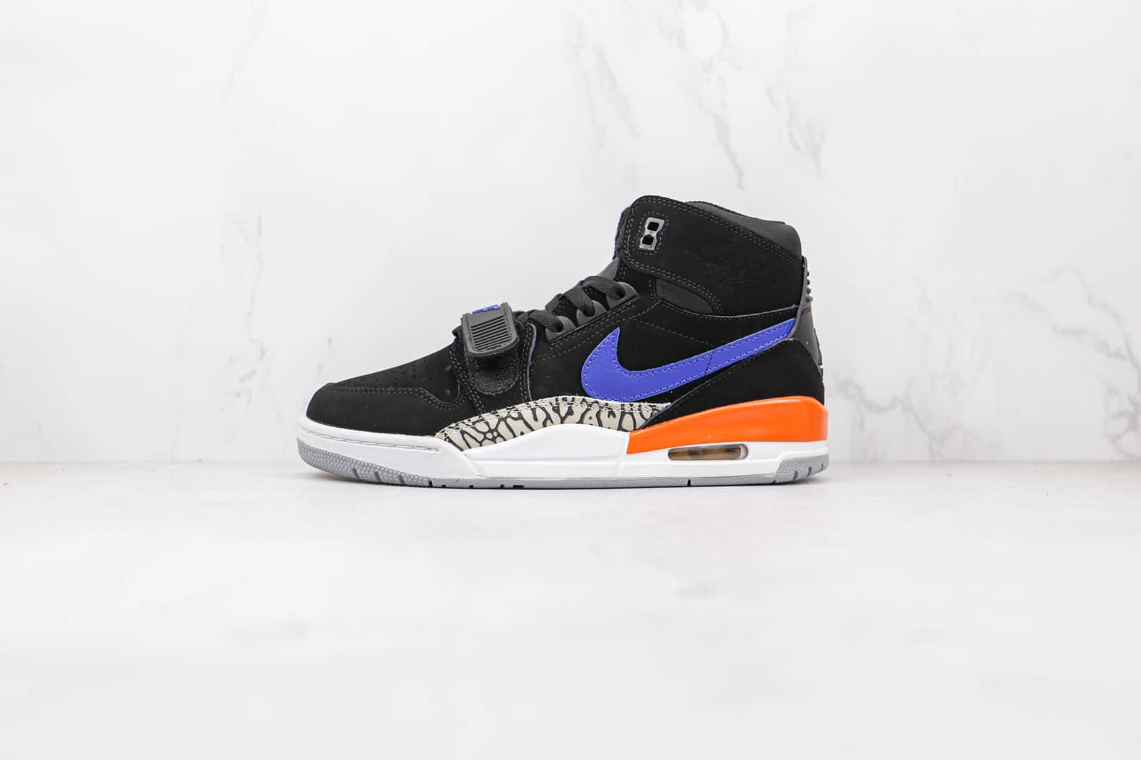 乔丹Air Jordan Legacy 312纯原版本高帮AJ312黑蓝色板鞋原档案数据开发 货号：AV3922-048