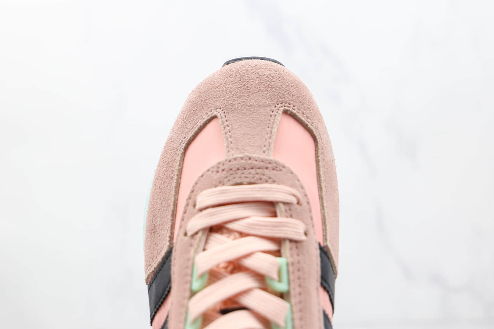 阿迪达斯Adidas RETROPY E5纯原版本三叶草粉色厚底爆米花跑鞋原鞋开模一比一打造 货号：H03078