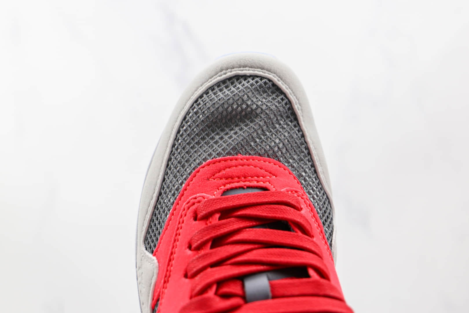 耐克Nike Air Max 1 Kiss of Death x CLOT联名款纯原版本死亡之吻3.0太阳灰红运动鞋原楦头纸板打造 货号：DD1870-600