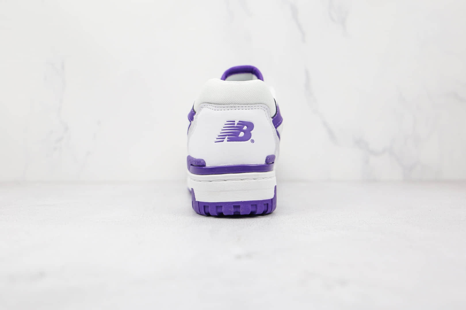 新百伦New Balance BB550纯原版本复古NB550白紫色板鞋原档案数据开发 货号：BB550WR1