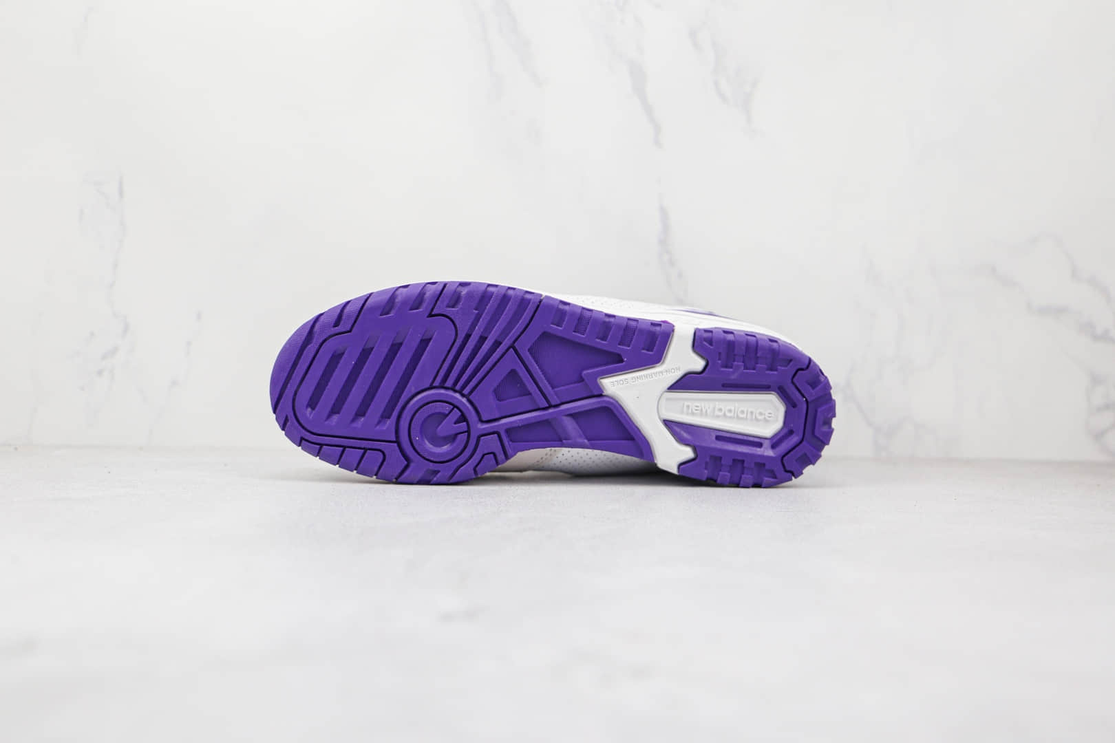 新百伦New Balance BB550纯原版本复古NB550白紫色板鞋原档案数据开发 货号：BB550WR1