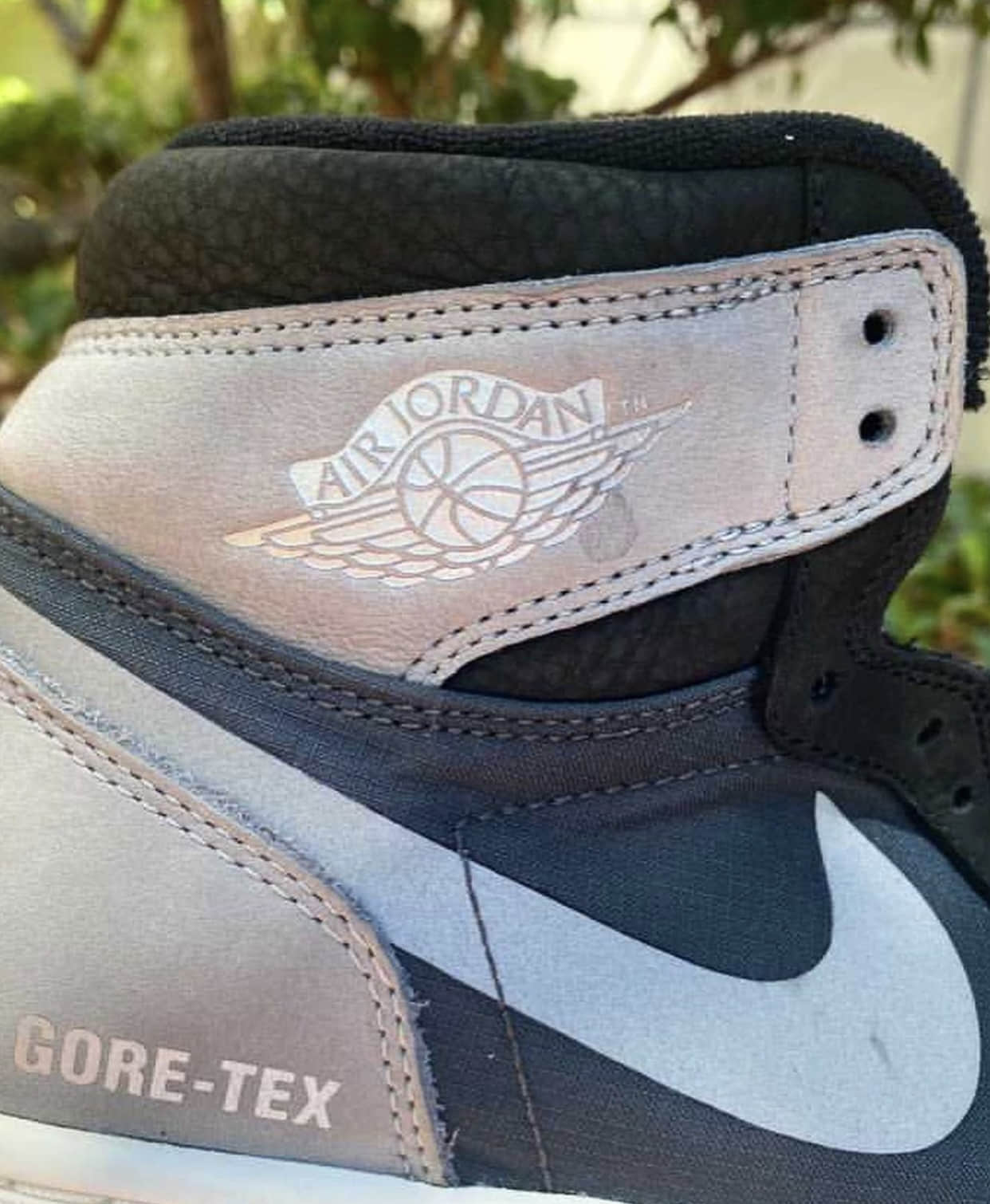 雨鞋AJ1“Gore-Tex”释出实物！细节满满！主要是下雨也能穿！ 货号：DB2889-001