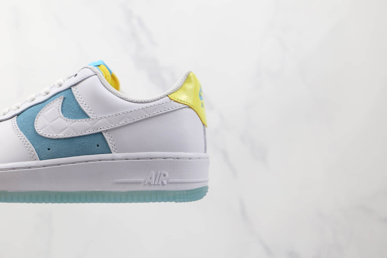 耐克Nike Air Force 1 Low '07 LAGOON PULSE纯原版本低帮空军一号汤达人联名款白蓝色板鞋内置气垫 货号：AA7687-400