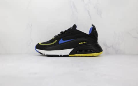 耐克Nike Air Max 2090纯原版本黑蓝色Max2090气垫鞋原楦头纸板打造 货号：DH7708-005