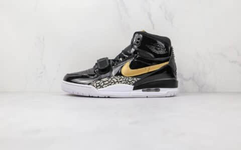 乔丹Air Jordan Legacy 312纯原版本高帮AJ312黑金色篮球鞋原楦头纸板打造 货号：AV3922-007