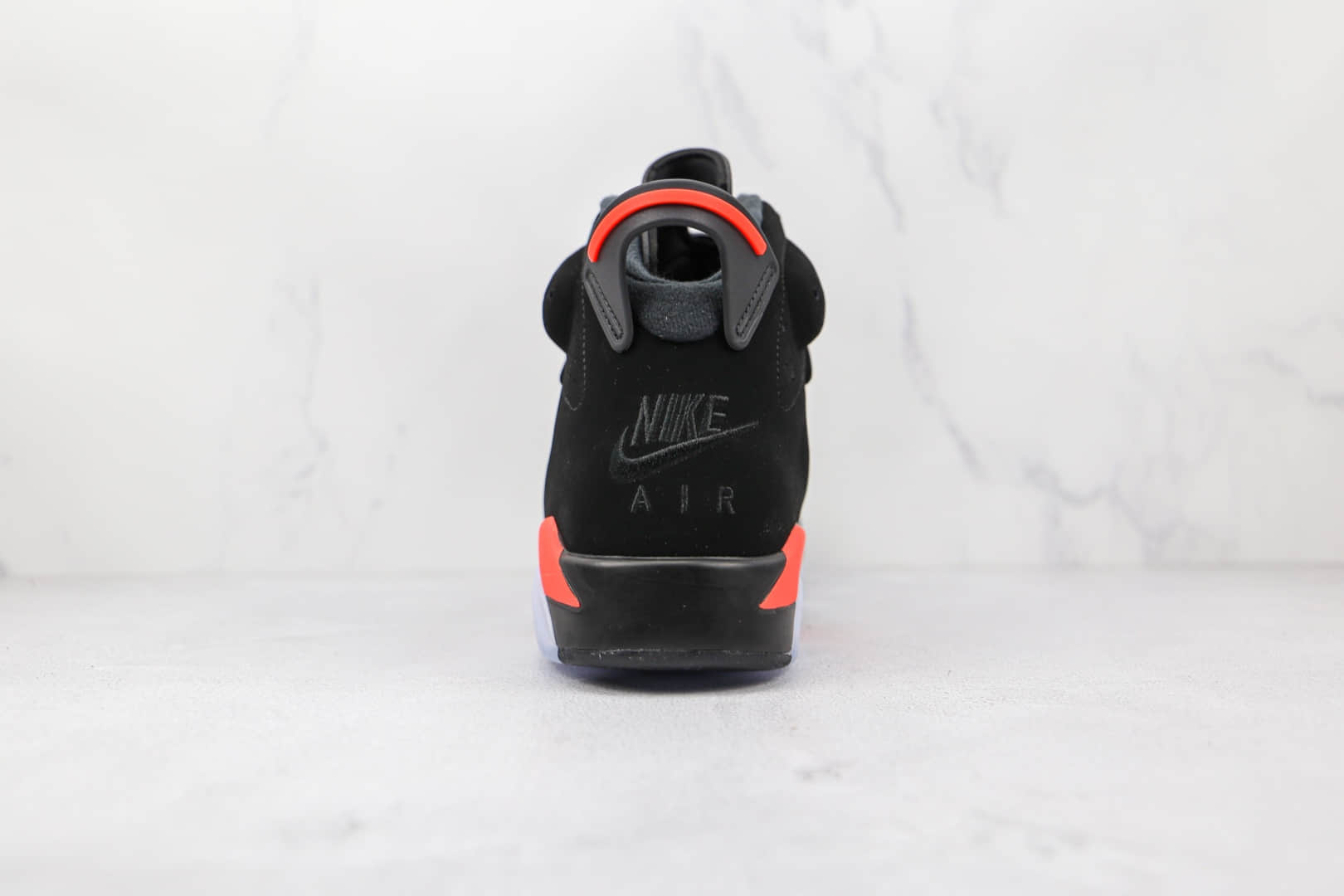 乔丹Air Jordan 6“Black Infrared”公司级版本乔6实战篮球鞋AJ6黑红红外线原厂纸板原楦头 货号：384664-060