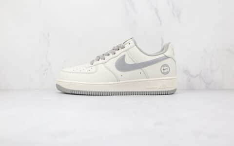 耐克KITH x Nike Air Force 1' 07纯原版本空军一号低帮AF1白灰色3M反光内置全掌气垫 货号：CH1808-006