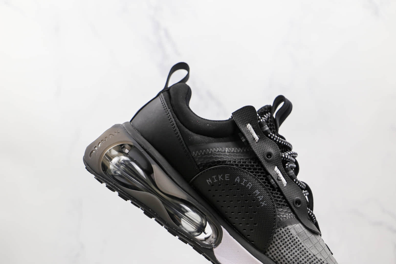 耐克Nike Air Max 2021纯原版本黑灰色Max2021半掌气垫鞋原档案数据开发 货号：DA1925-001