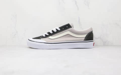 万斯Vans Style 36 Decon SF公司级版本半月包头杀人鲸酷灰黑色硫化帆布鞋原楦头纸板打造 货号：VN0A3MVLK0A