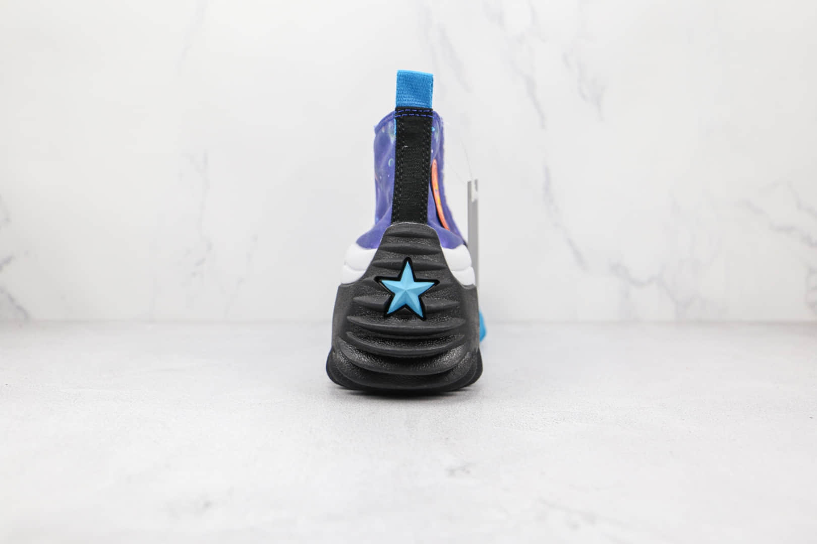 匡威Converse Run Star Motion公司级版本高帮星空蓝未来电波系列松糕鞋原盒原标 货号：172488C