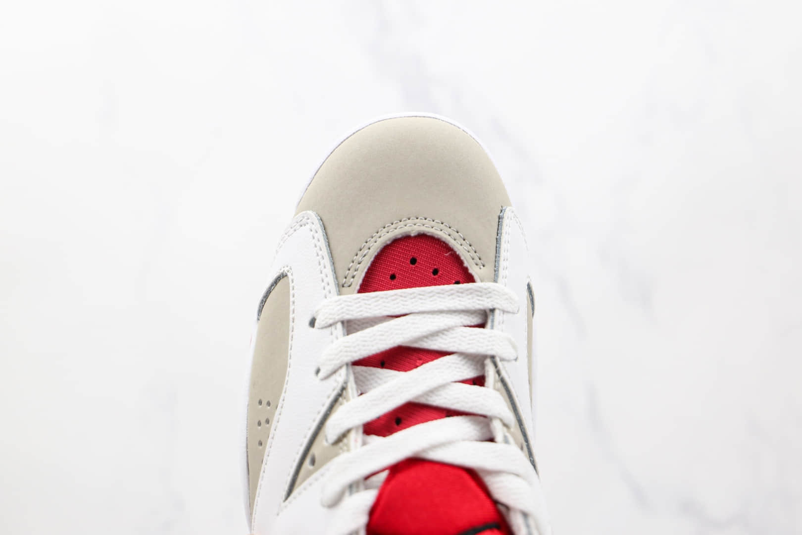 乔丹Air Jordan 6 Hare纯原版本兔八哥白红色AJ6篮球鞋原盒原标原鞋开模 货号：CT8529-062