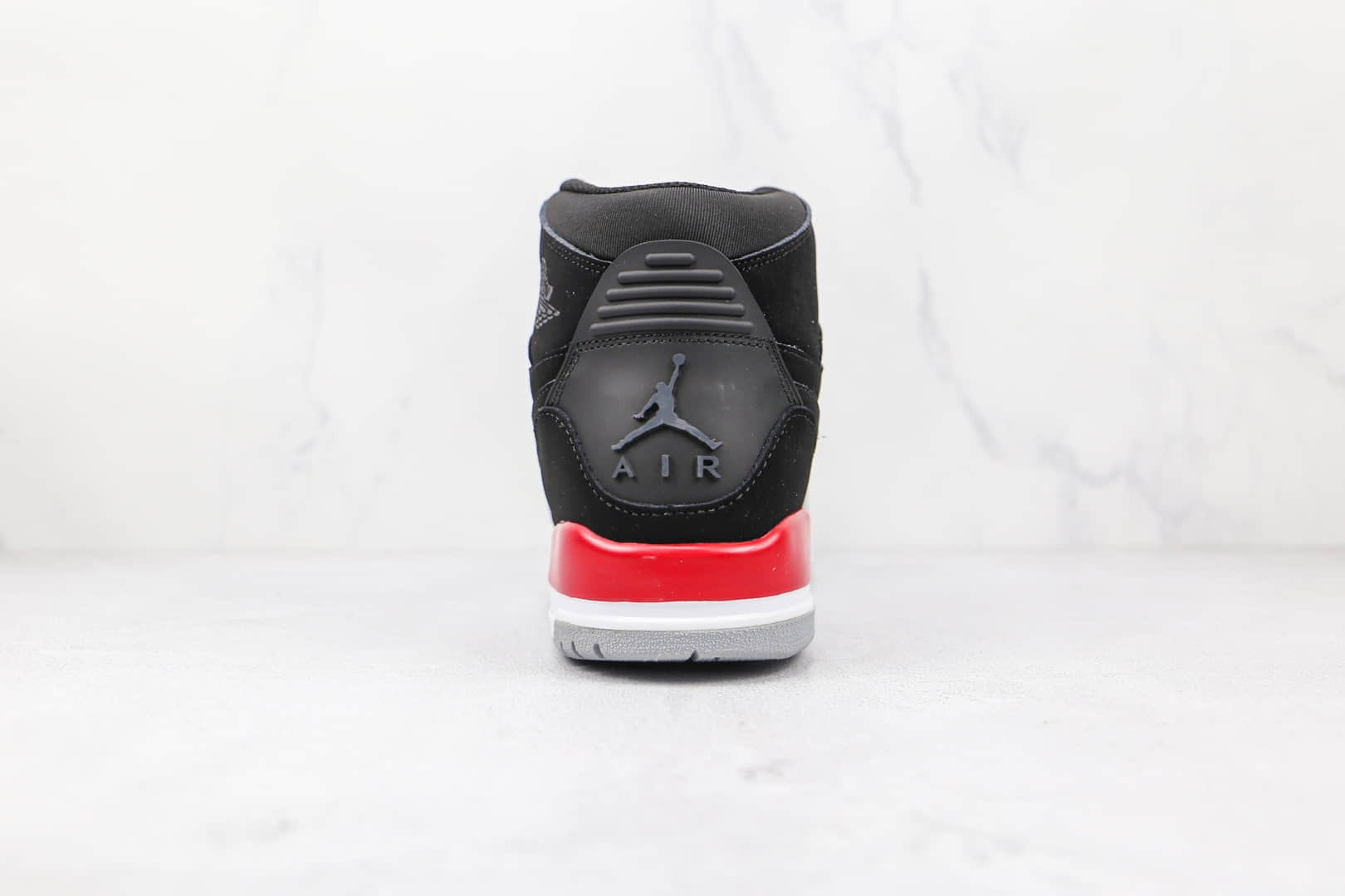 乔丹Air Jordan Legacy 312纯原版本高帮AJ132麂皮黑红色板鞋原档案数据开发 货号：AV3922-060