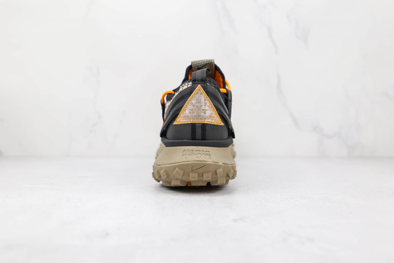 耐克Nike ACG Mountain Fly Low Fossil Stone纯原版本黑黄色网状ACG登山鞋原盒原标原楦头纸板打造 货号：DA5424-200