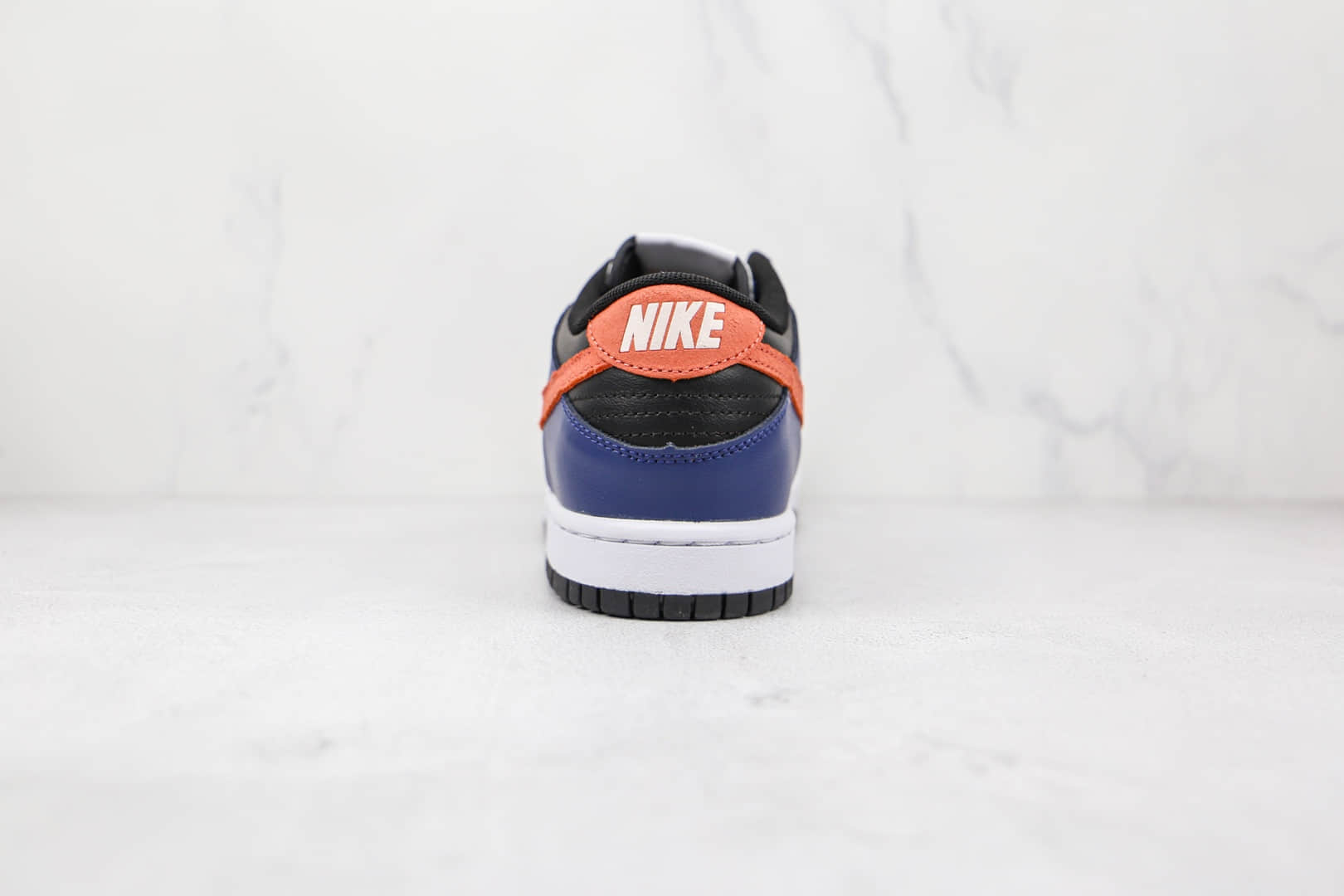 耐克Nike Dunk Low EKIN纯原版本低帮DUNK灰蓝黑橙彩色拼接板鞋原盒原标 货号：DC7454-100