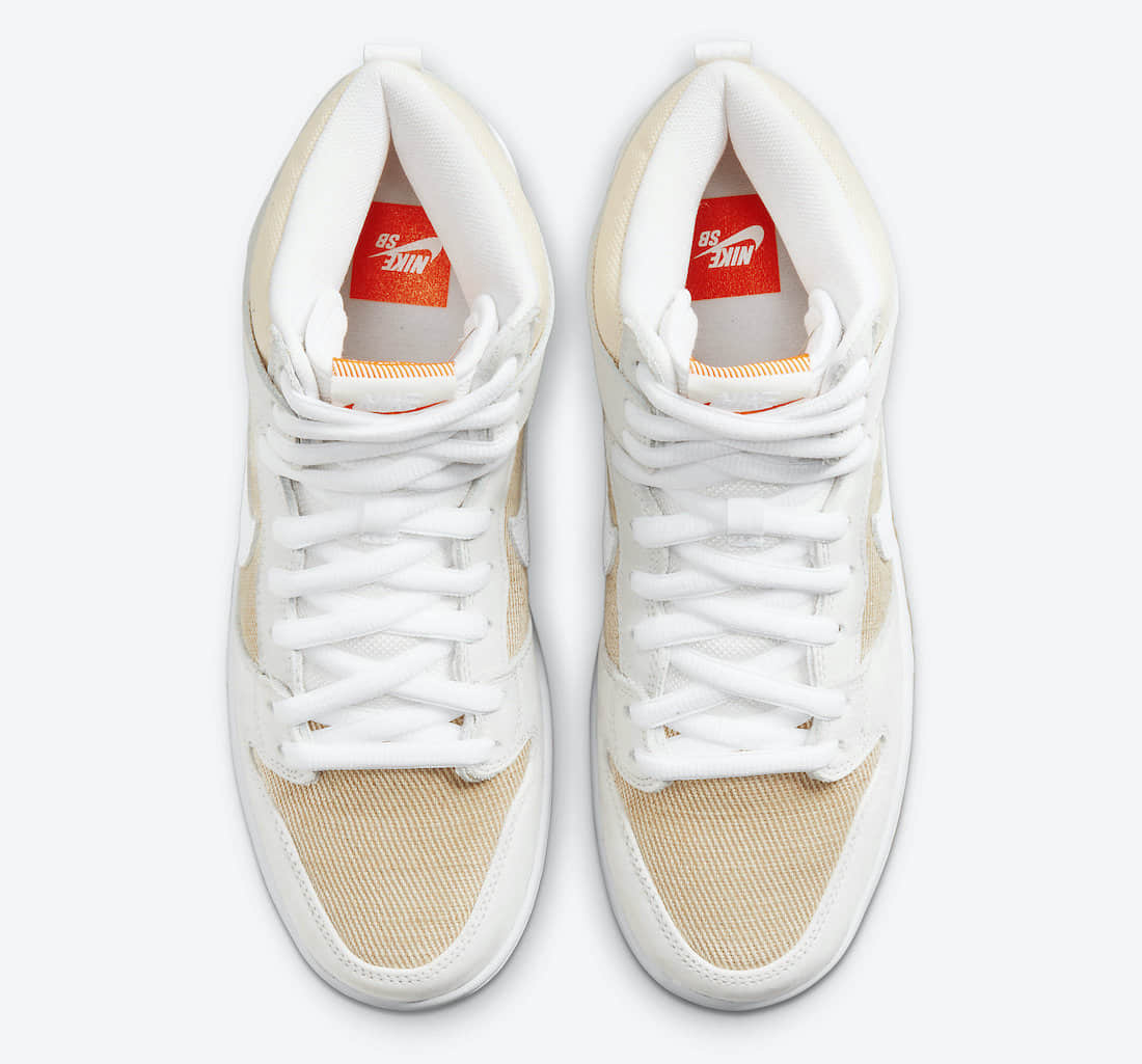 全新Nike SB Dunk High官图释出！构色清新简约！ 货号：DA9626-100