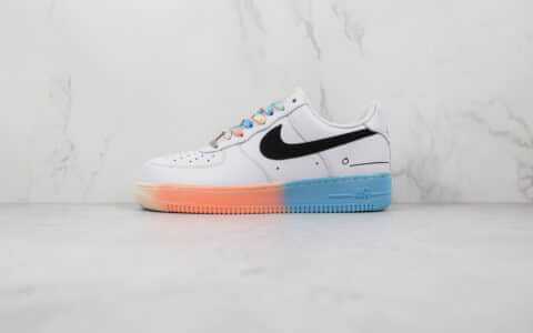 耐克Nike Air Force 1 Low 07纯原版本低帮空军一号白红蓝电玩涂鸦板鞋内置气垫 货号：DJ4679-101