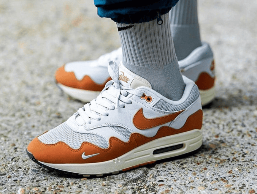 Patta x Nike Air Max 1最新上脚图曝光！复古清新！