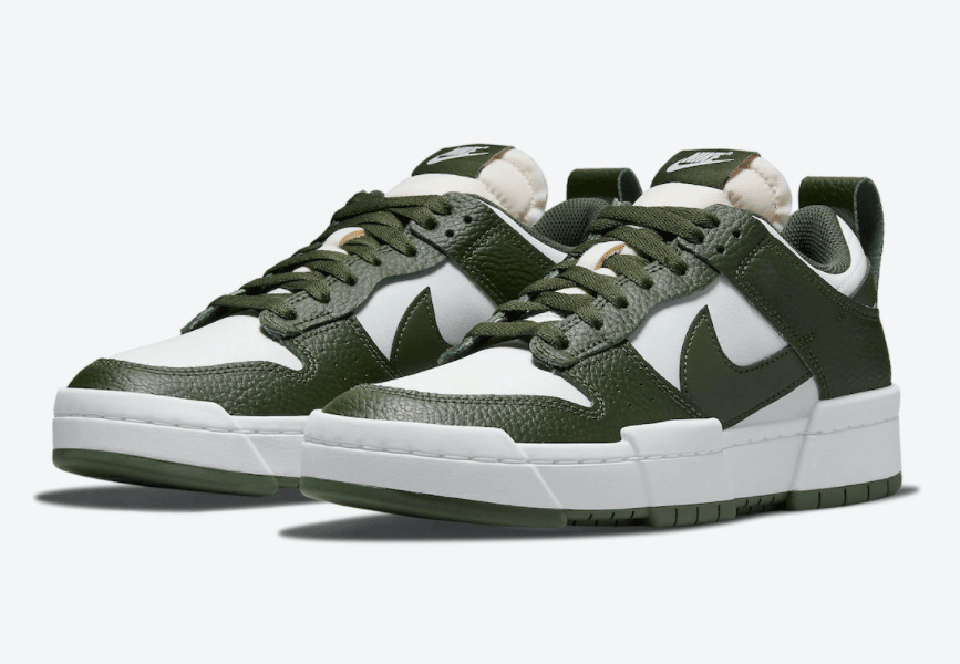 复古白绿装扮！全新Nike Dunk Low Disrupt即将登场！ 货号：DQ0869-100