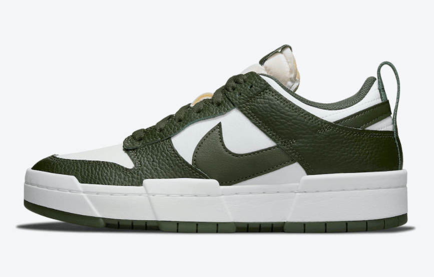 复古白绿装扮！全新Nike Dunk Low Disrupt即将登场！ 货号：DQ0869-100