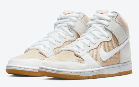 全新Nike SB Dunk High官图释出！构色清新简约！ 货号：DA9626-100