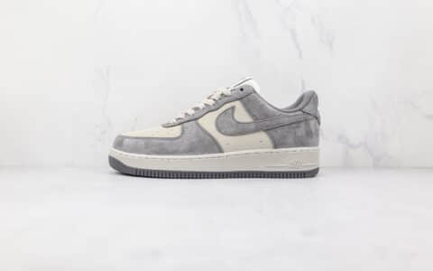 耐克Nike Air Force 1'07 Low Black carbon纯原版本低帮空军一号麂皮黑碳灰色板鞋内置气垫 货号：CW2288-866