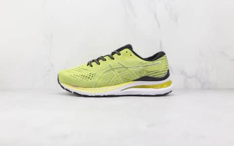 亚瑟士ASICS 21 GEL-KAYANO 28纯原版本黄黑色K28缓震慢跑鞋原盒原标 货号：1011B191-750