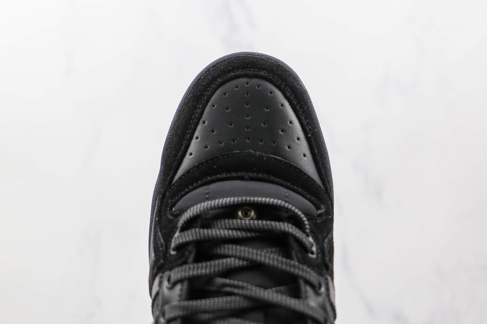 阿迪达斯Adidas Forum Low x Bad Bunny联名款纯原版本低帮黑色黑兔板鞋原档案数据开发 货号：GW5021