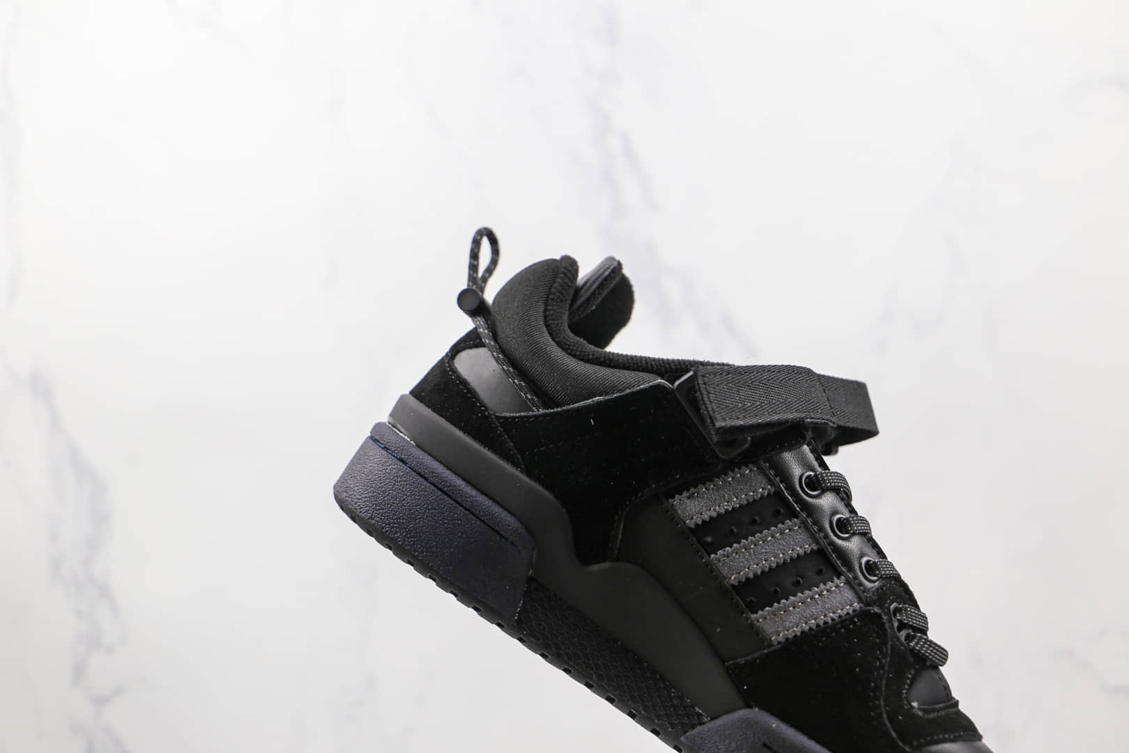 阿迪达斯Adidas Forum Low x Bad Bunny联名款纯原版本低帮黑色黑兔板鞋原档案数据开发 货号：GW5021
