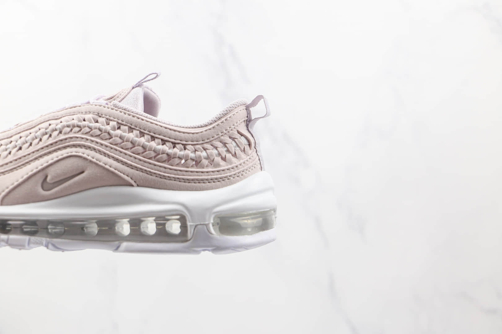 耐克Nike Air Max 97 LX Woven纯原版本粉色子弹头Max97气垫鞋原楦头纸板打造 货号：DC4144-500