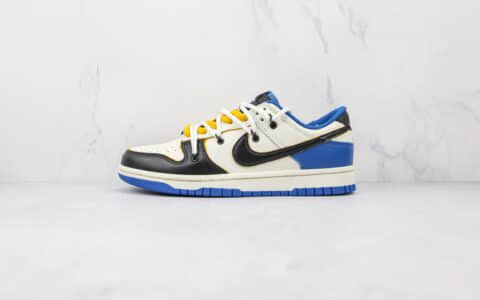 耐克Nike SB Dunk Low纯原版本低帮SB DUNK客制联名款白黑蓝色板鞋原鞋开模一比一打造 货号：DD1391-001