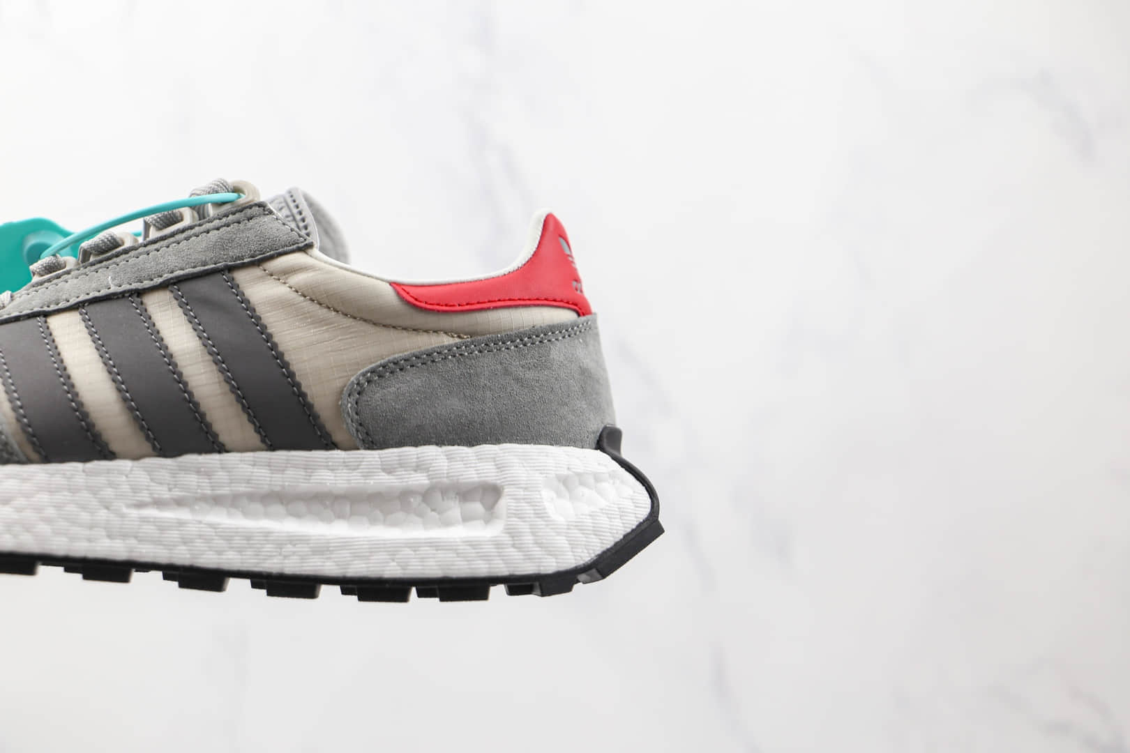 阿迪达斯Adidas RETROPY E5纯原版本三叶草厚底爆米花跑鞋原档案数据开发 货号：GW4418