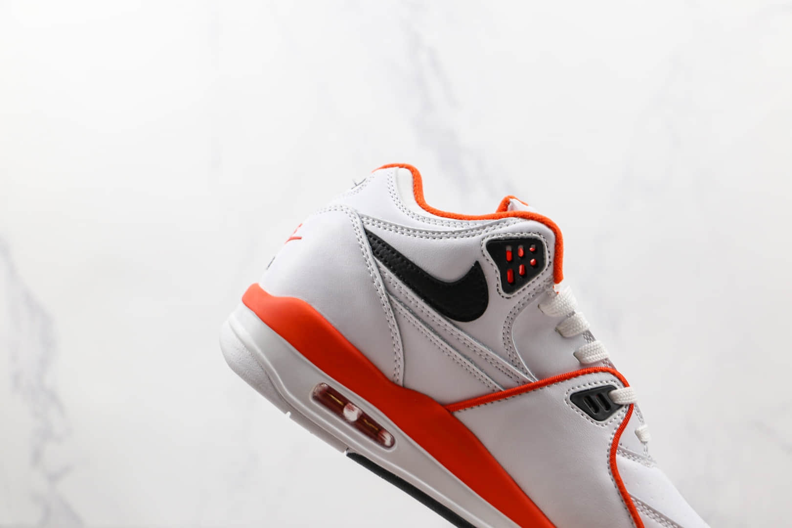 耐克Nike Air Flight 89纯原版本星际篮球鞋主题白橙色复古篮球鞋原盒原标 货号：CZ6097-100