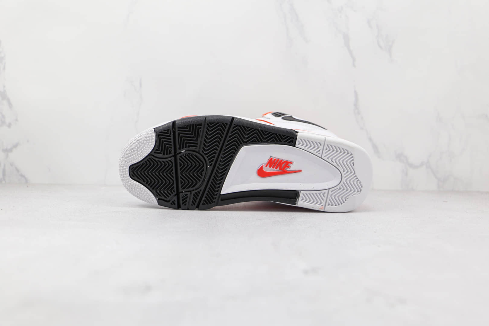 耐克Nike Air Flight 89纯原版本星际篮球鞋主题白橙色复古篮球鞋原盒原标 货号：CZ6097-100