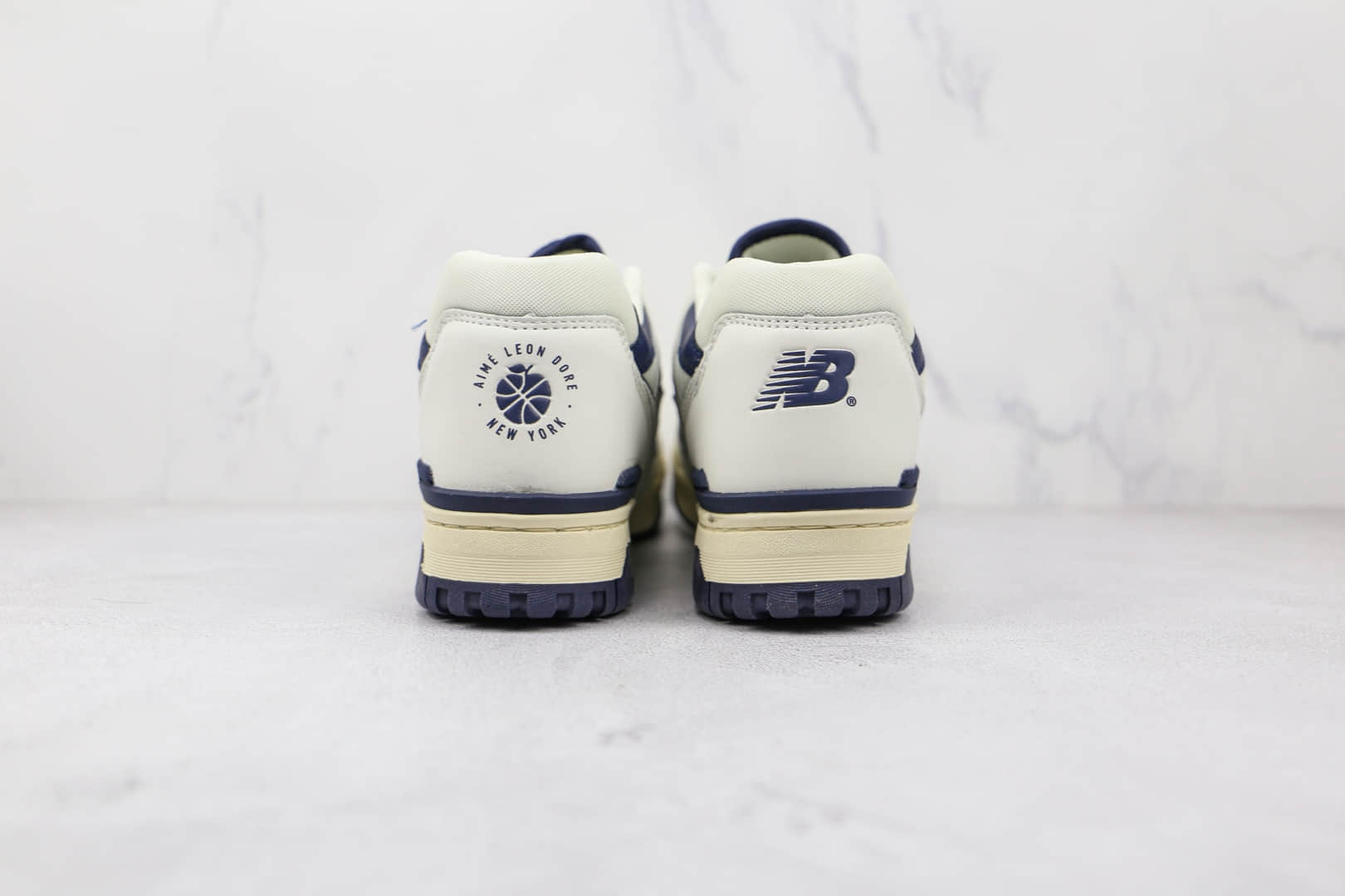 新百伦New Balance BB550纯原版本复古NB550白藏青色板鞋原档案数据开发 货号：BB550ALF