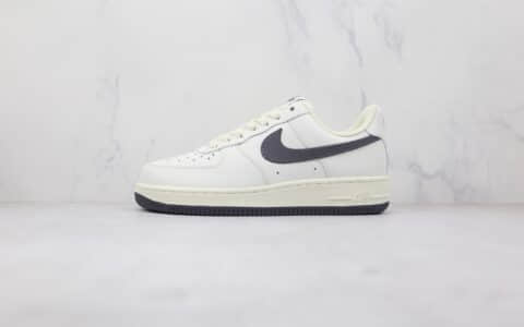 耐克Nike Air Force 1 Low 07纯原版本低帮空军一号奶咖灰色炫彩勾板鞋原楦头纸板打造 货号：DA0099-109