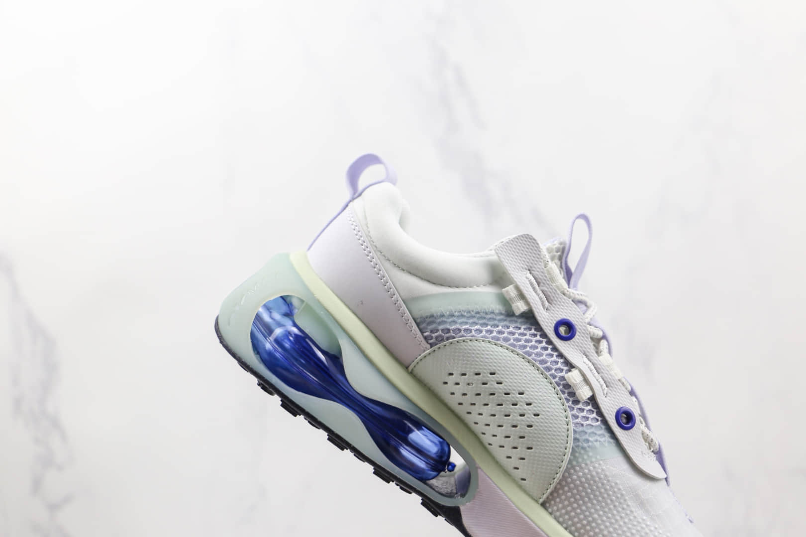 耐克Nike Air Max 2021纯原版本白蓝色Max2021半掌气垫鞋原档案数据开发 货号：DA1923-100