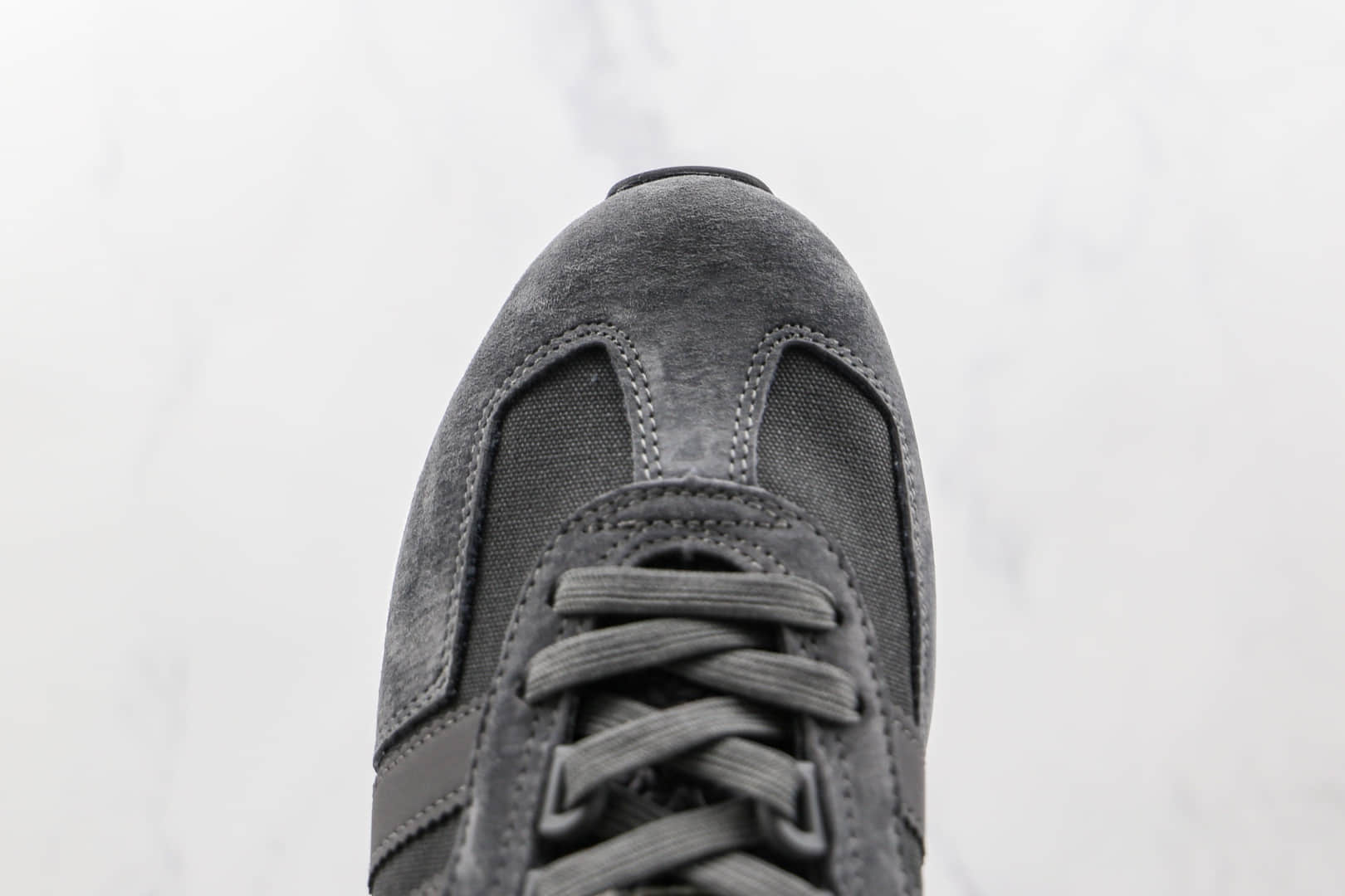 阿迪达斯Adidas RETROPY E5纯原版本黑灰色三叶草厚底爆米花跑鞋原楦头纸板打造 货号：GW2217