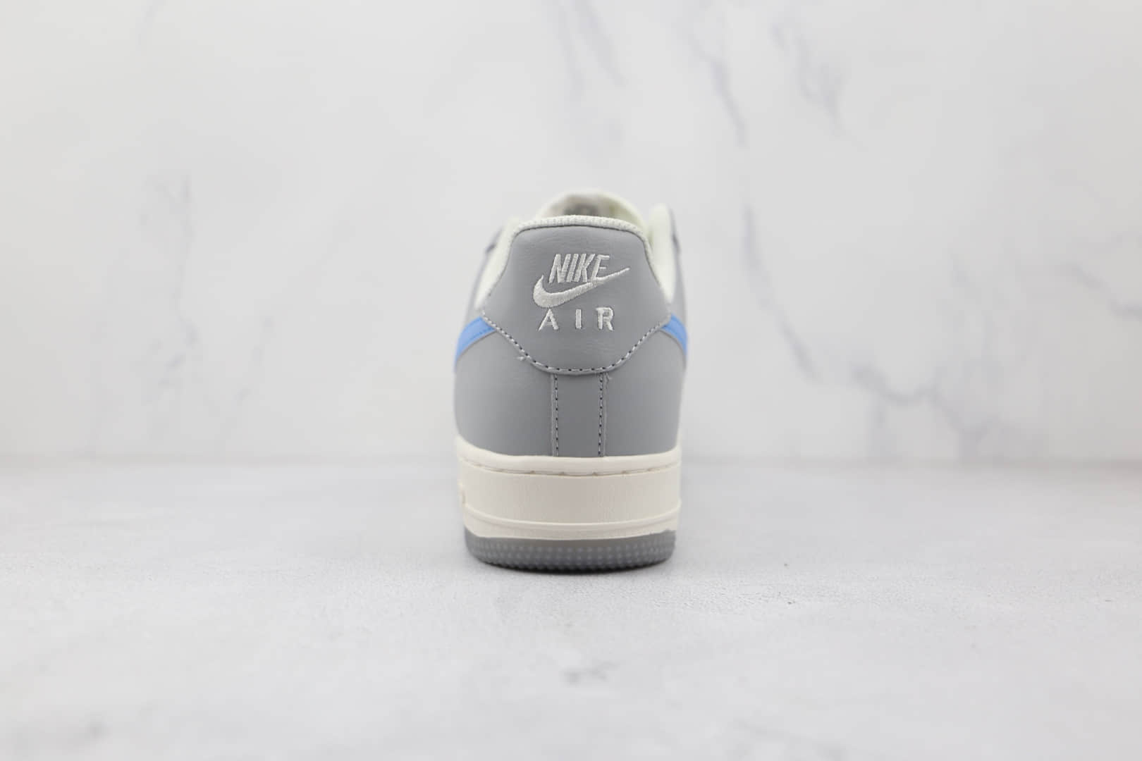 耐克Nike Air Force 1 Low纯原版本低帮空军一号白灰蓝色板鞋内置气垫 货号：DH2296-668