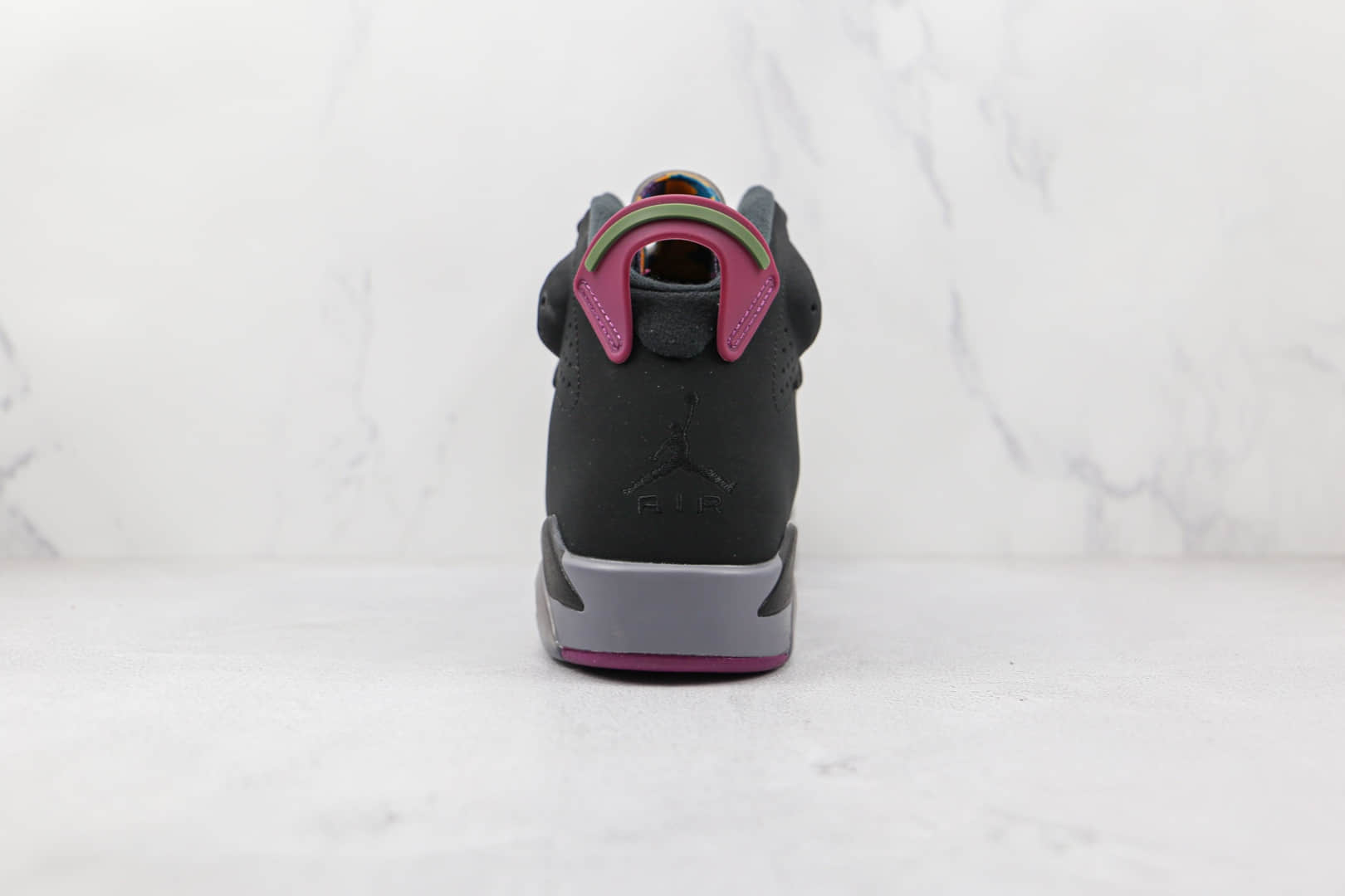乔丹Air Jordan Bordeaux纯原版本波尔多灰黑紫AJ6篮球鞋原楦头纸板打造 货号：CT8529-063