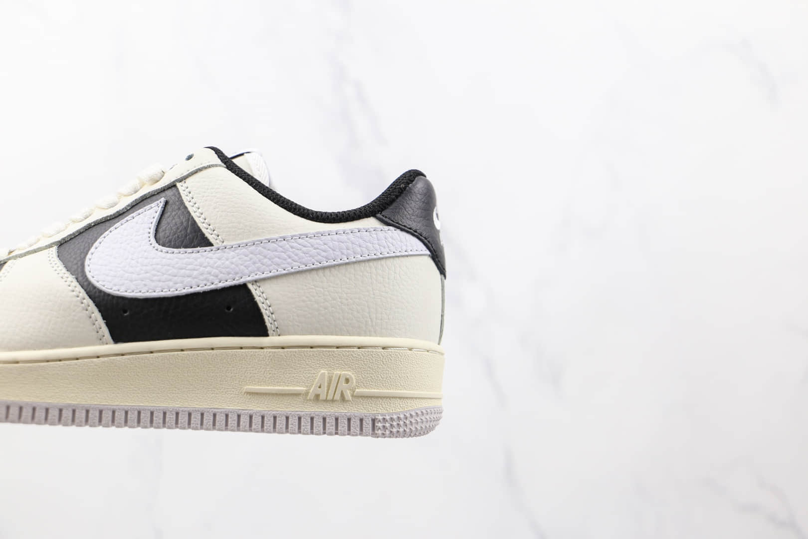 耐克Nike Air Force 1 Bubble Tea纯原版本低帮空军一号珍珠奶茶白黑色板鞋内置气垫 货号：CW2288-905