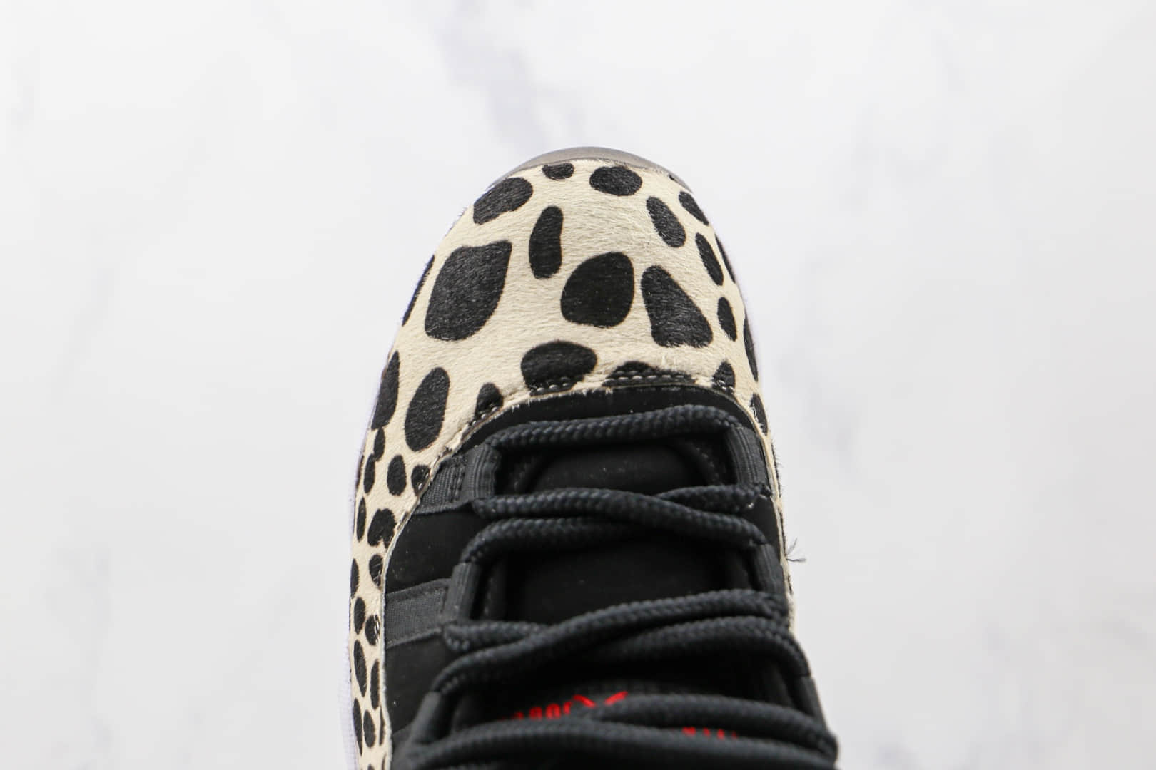 乔丹Air Jordan 11 Animal纯原版本高帮AJ11黑色斑马豹动物皮毛图案篮球鞋内置碳板气垫 货号：AR0715-010