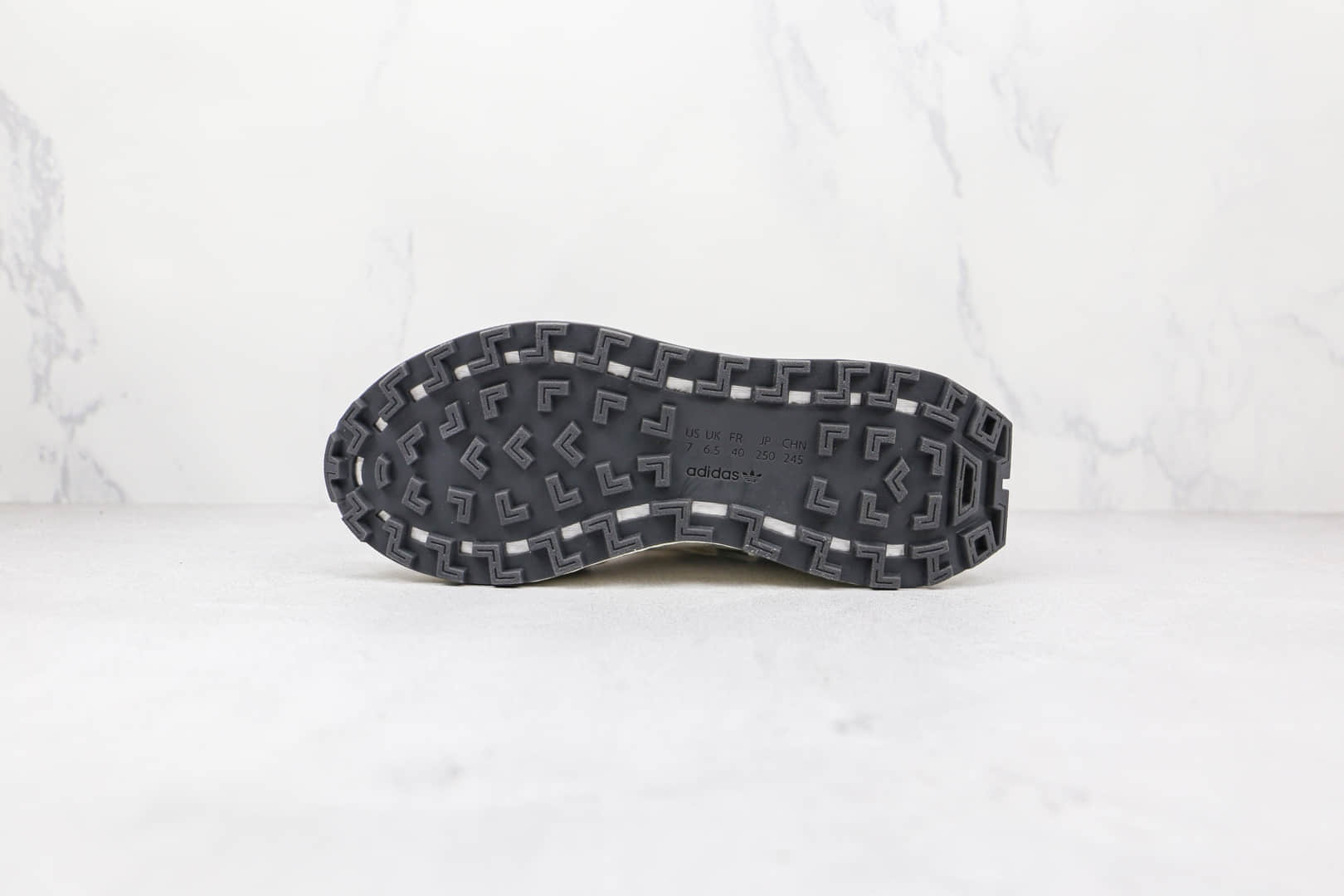 阿迪达斯Adidas RETROPY E5纯原版本三叶草灰白色厚底爆米花跑鞋原盒原标 货号：GW6058