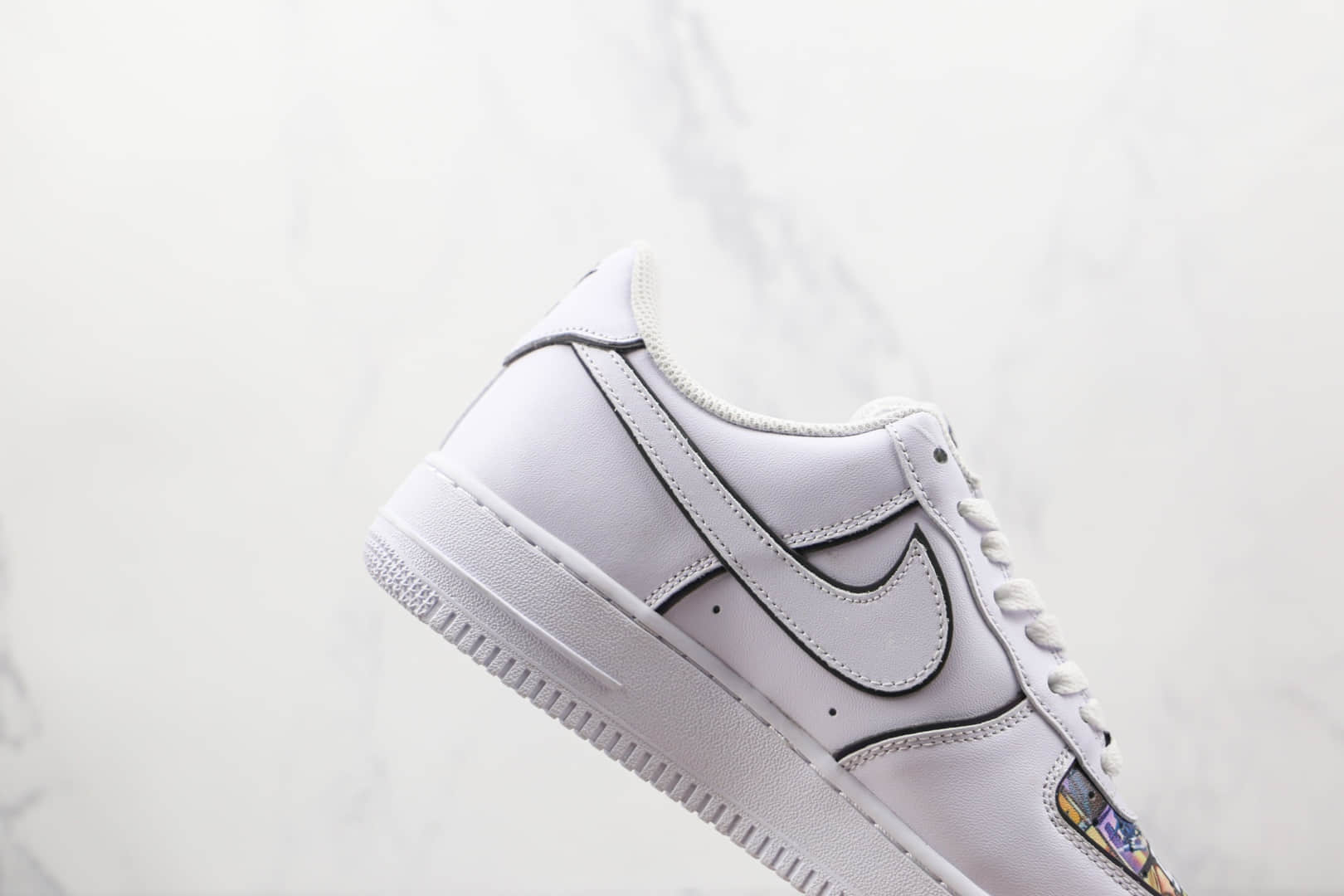 耐克NiKe Air Force 1纯原版本低帮空军一号侠盗飞车联名款GTA5板鞋原楦头纸板打造 货号：CW2288-302