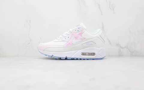 耐克Nike Air Max 90纯原版本白色温变Max90气垫鞋原楦头纸板打造 货号：537384-111