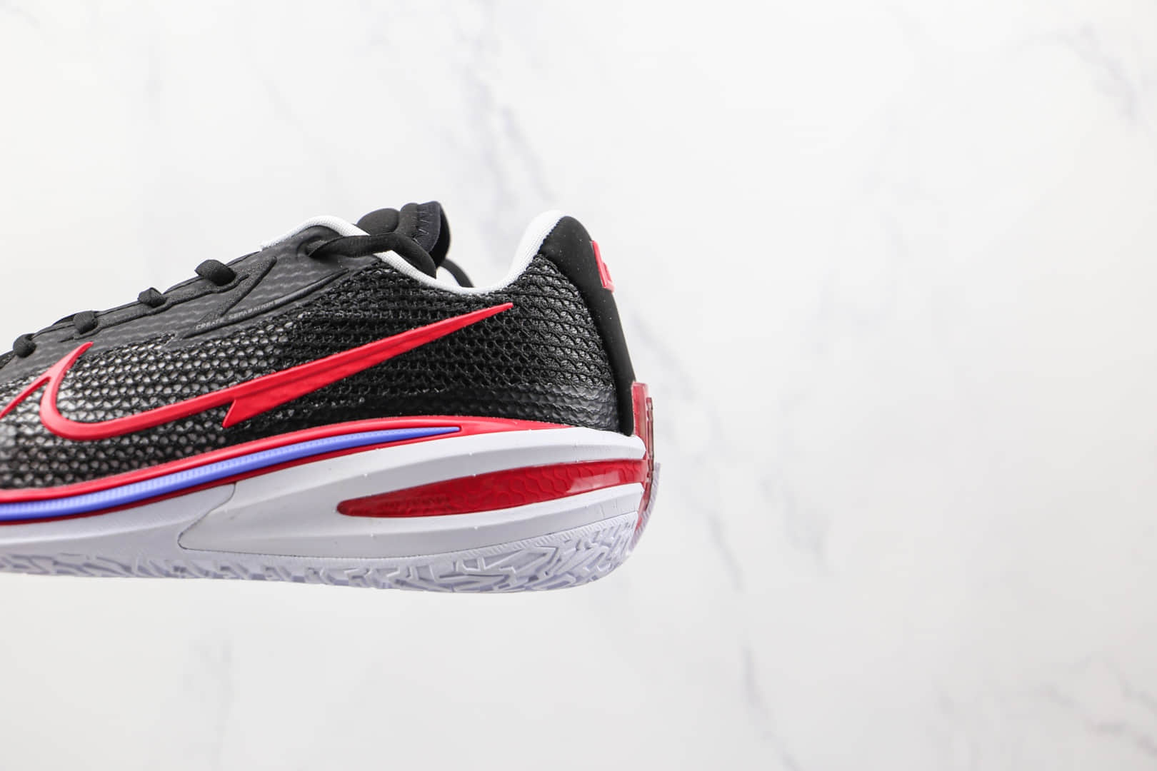 耐克Nike Zoom GT Cut纯原版本黑红色篮球鞋内置气垫支持实战 货号：CZ0176-003