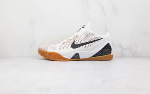 耐克Nike Zoom Kobe IX纯原版本科比9代编织彩虹白生胶篮球鞋内置气垫支持实战 货号：698595-109