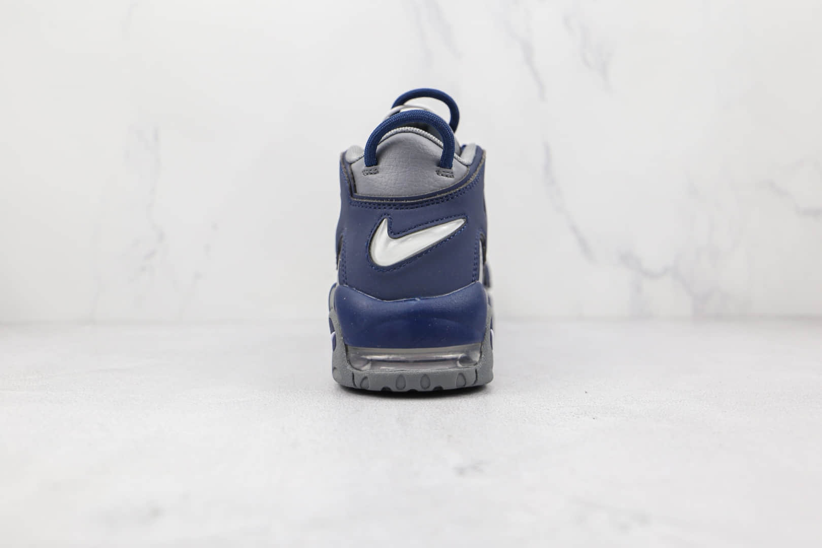 耐克Nike Air More Uptempo纯原版本皮蓬灰蓝色篮球鞋原档案数据开发 货号：415082-009