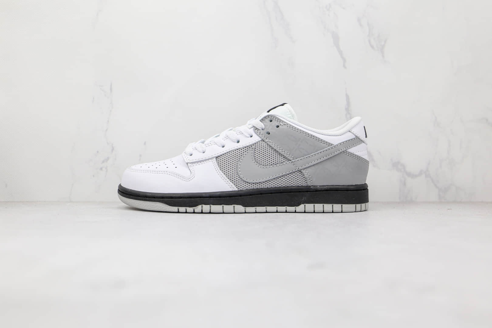 耐克Nike Dunk SB Low Pro纯原版本低帮SB DUNK元年白灰板鞋原鞋开模一比一打造 货号：317813-101