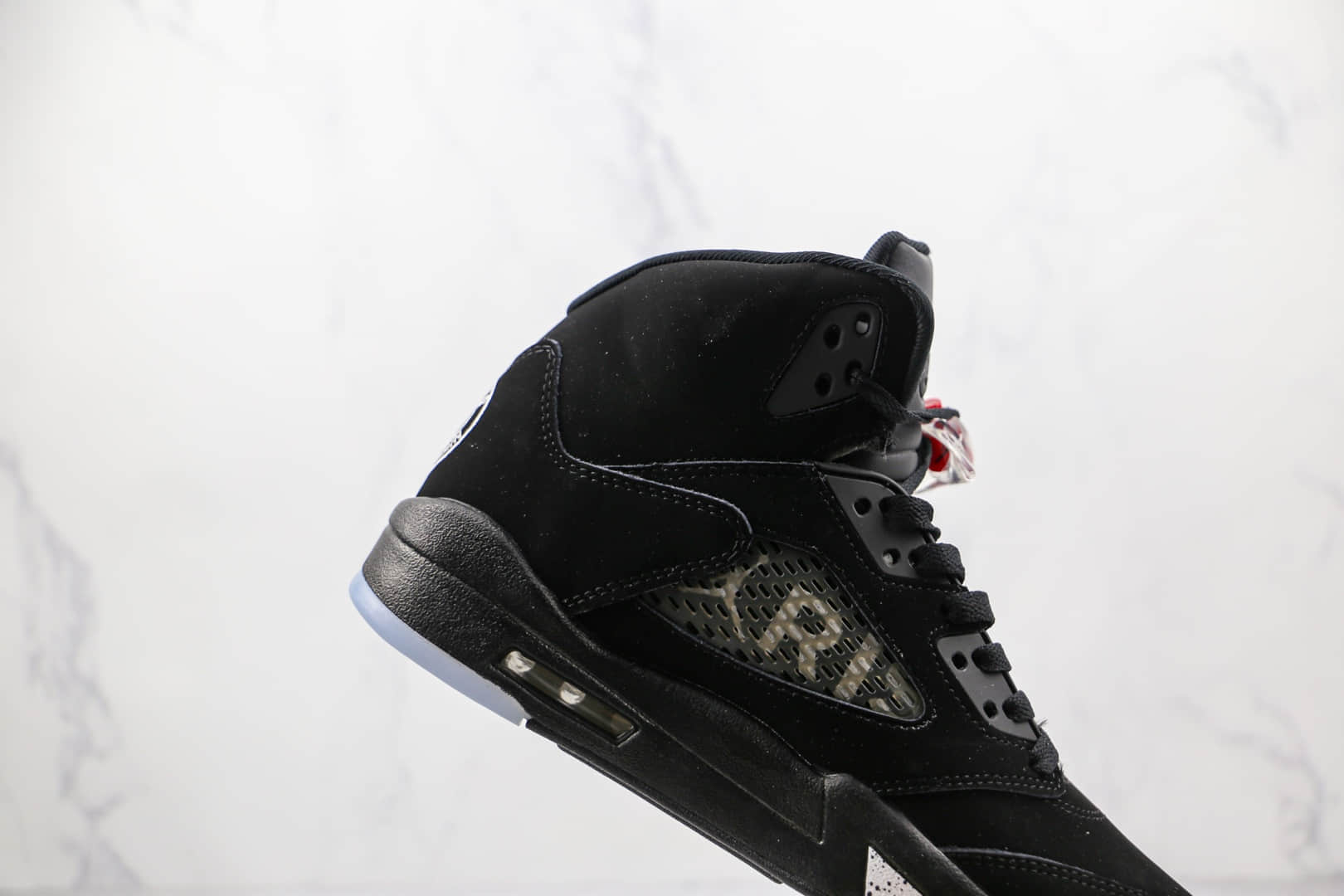 乔丹Air Jordan 5 SE Psg 2.0纯原版本黑色AJ5巴黎75标志篮球鞋原鞋开模一比一打造 货号：AV9175-001