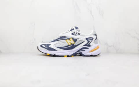 新百伦New Balance 725纯原版本蓝白色NB725李知恩同款老爹鞋原楦头纸板打造 货号：ML725A